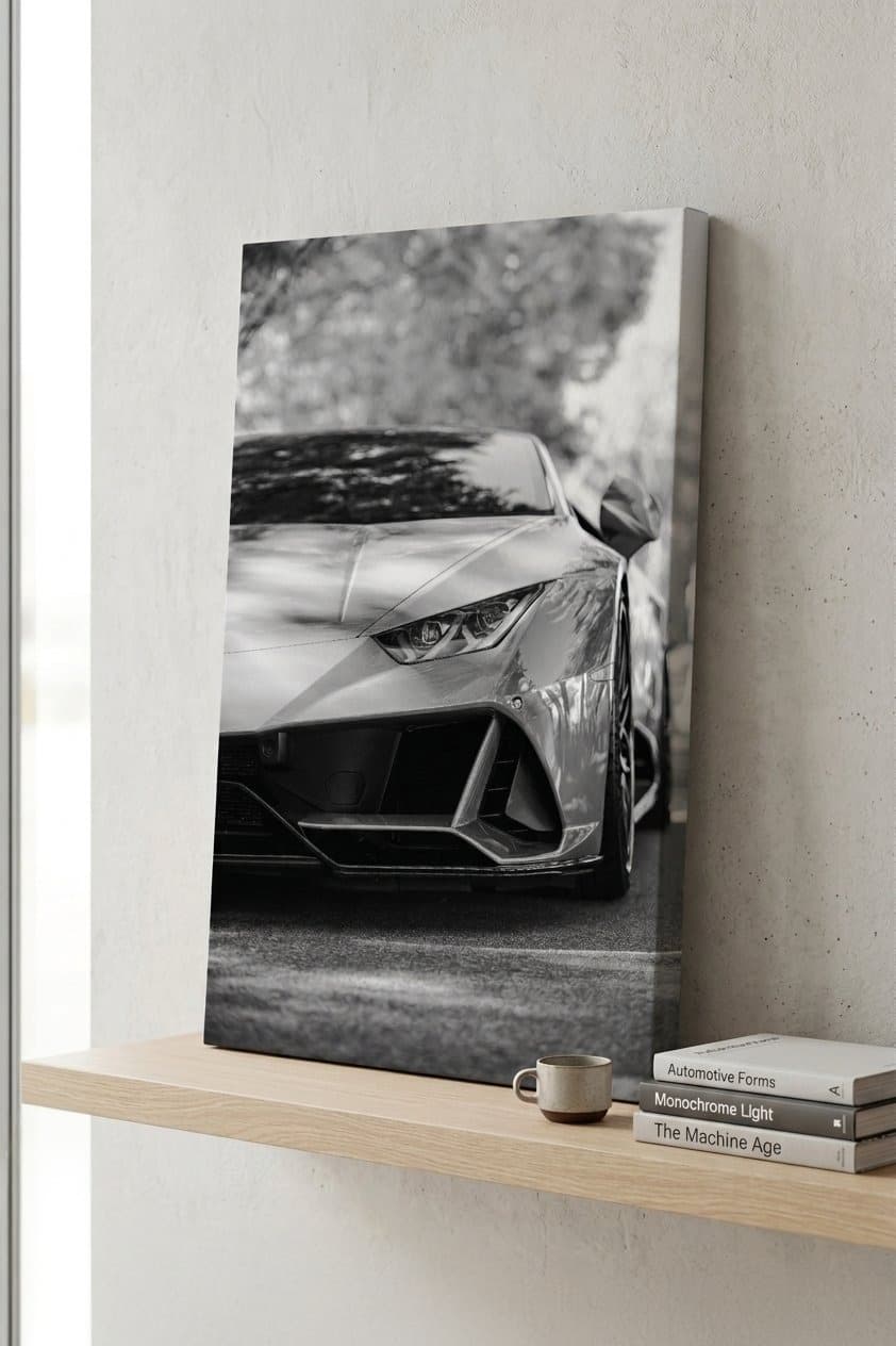 Lamborghini Huracan Black & White