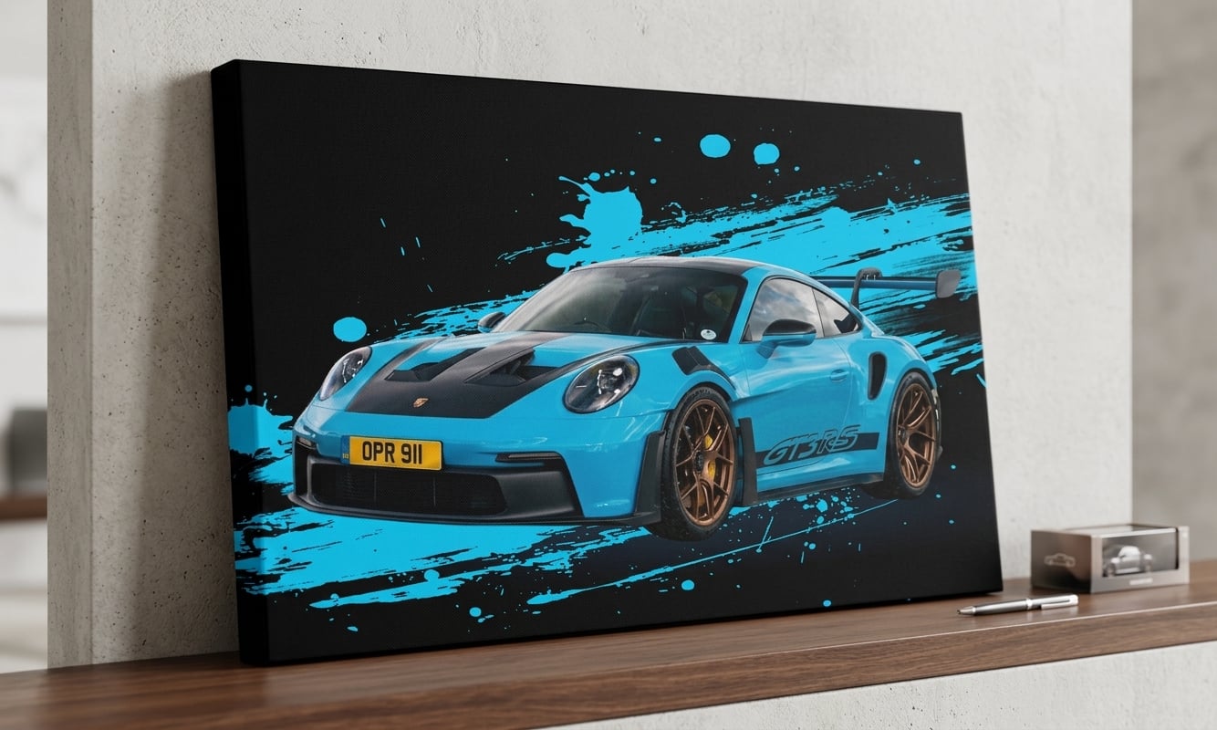 Porsche GT3 RS Splatter — photo 1